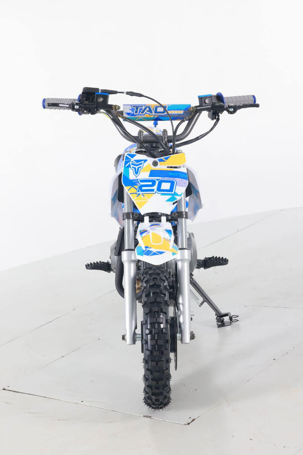 107cc DB24 Pit Bike 4 Stroke - Blue / White or Red /White (Big Frame) for 10 Years +