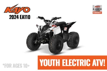 KAYO EA110 1000W 48V Electric Quad 3 Speed Control