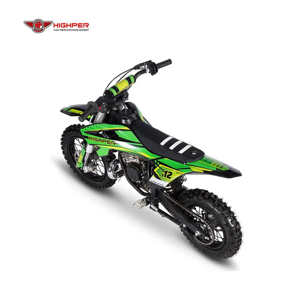 50cc 2T DB-X12 Kids MX Dirt Bike - Kick Start - Green