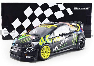 1:18 Minichamps Ford Fiesta RS WRC Rossi/Cassina Winners Monza Rally Show 2012