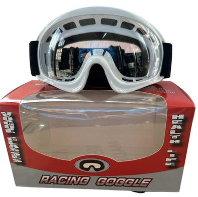 Motocross Goggles - White
