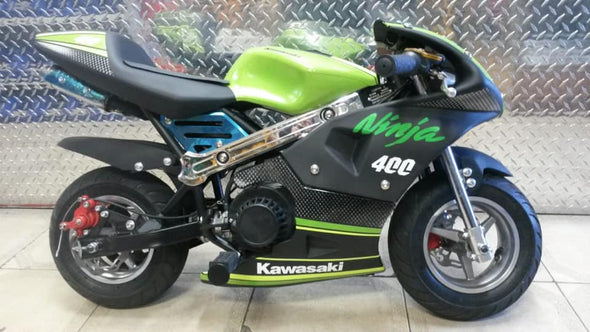 Kawasaki Ninja Design 50cc 2 Stroke Pocket Bike - CAG Model