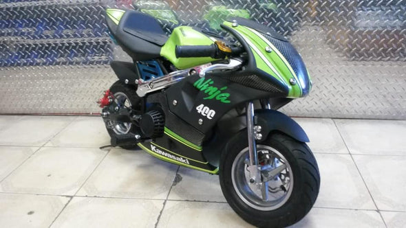 Kawasaki Ninja Design 50cc 2 Stroke Pocket Bike - CAG Model