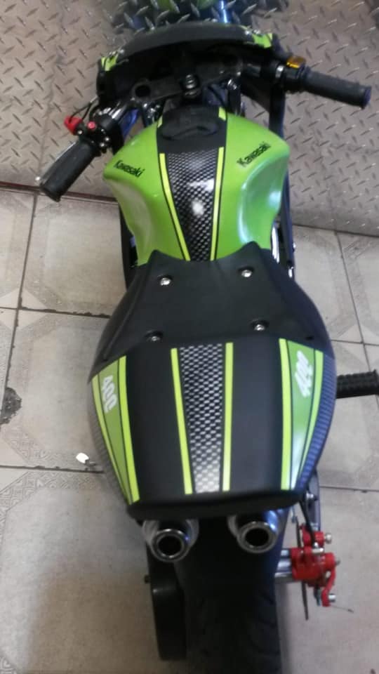 Kawasaki Ninja Design 50cc 2 Stroke Pocket Bike - CAG Model