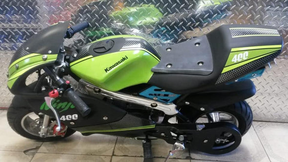 Kawasaki Ninja Design 50cc 2 Stroke Pocket Bike - CAG Model