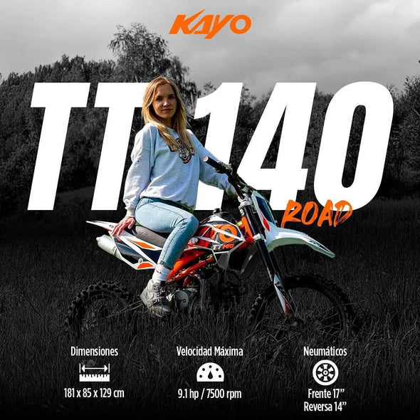 KAYO TT140 4 Stroke Pitbike
