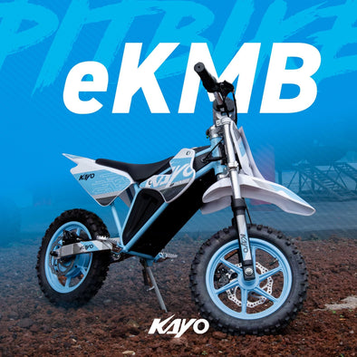 KAYO EKMB 800W 48V Electric Dirt Bike (Ages 5-10 Years) Great for Complexes or Estates (Blue)