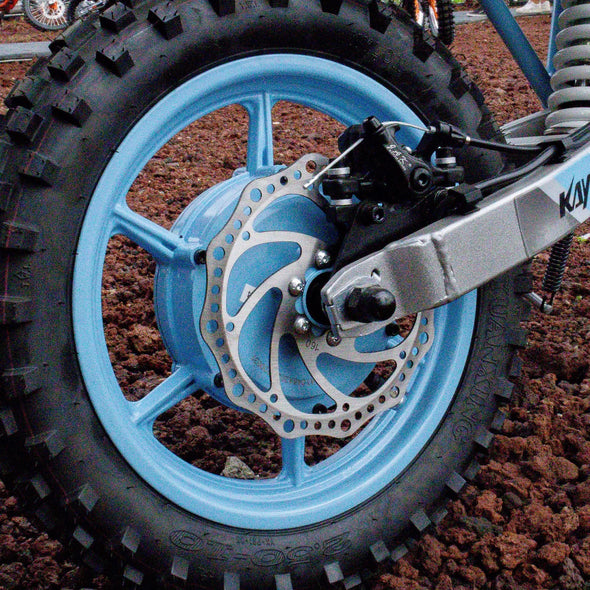 KAYO EKMB 800W 48V Electric Dirt Bike (Ages 5-10 Years) Great for Complexes or Estates (Blue)
