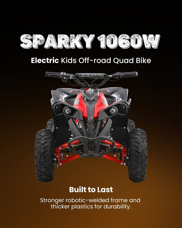 Sparky Electric 1060W 36V Off-road Quad - Red