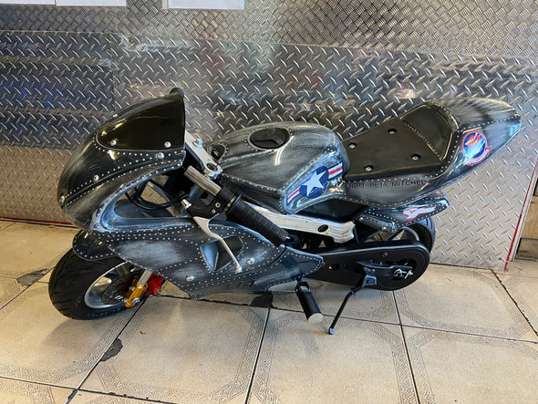 Custom Top Gun Maverick Design 50cc 2 Stroke Pocketbike - CAG Model