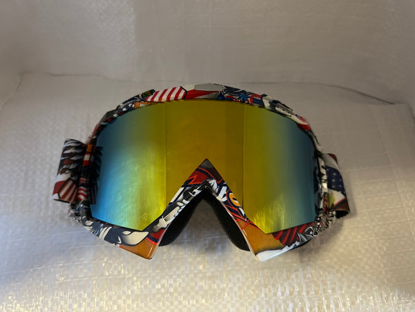 Motocross Goggles - American Style 2