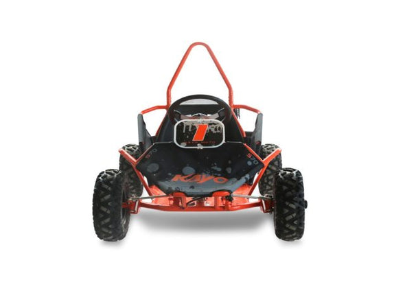 KAYO S70 80cc 4 Stroke Go Kart - Pull-start with Adjustable Seat, Seat belt, Speed Governor