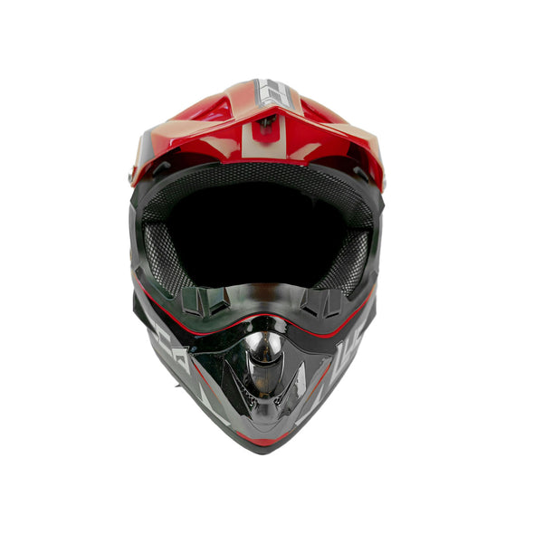 Kids Motocross Helmet - Lucca Red