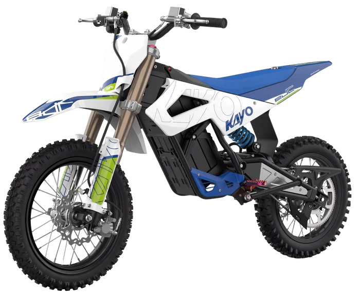KAYO EJC Mini Electric Dirt Bike - Blue – Pocketbike SA