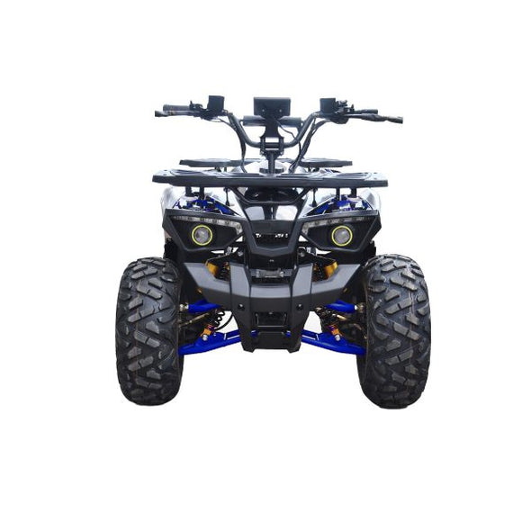 125cc Hunter Offroad Quad Bike TAO Motor + Remotes – Blue for 12 Years +