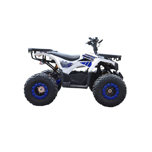 125cc Hunter Offroad Quad Bike TAO Motor + Remotes – Blue for 12 Years +