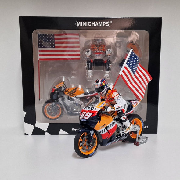 1:12 Minichamps Nicky Hayden #69 Box Set - RARE