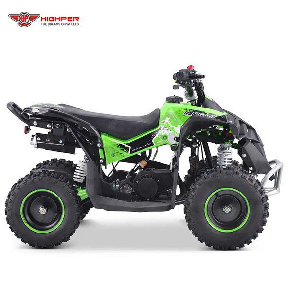 50cc 2 Stroke Air Cooled Hype Mini Quad Bike (4-10 Years) - Green