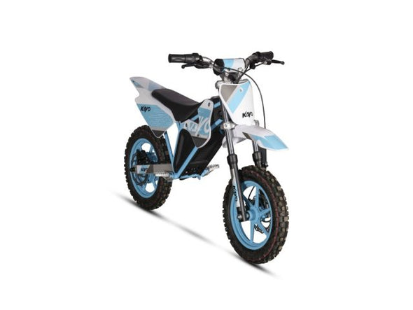 KAYO EKMB 800W 48V Electric Dirt Bike (Ages 5-10 Years) Great for Complexes or Estates (Blue)