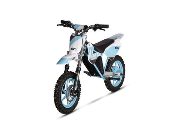 KAYO EKMB 800W 48V Electric Dirt Bike (Ages 5-10 Years) Great for Complexes or Estates (Blue)