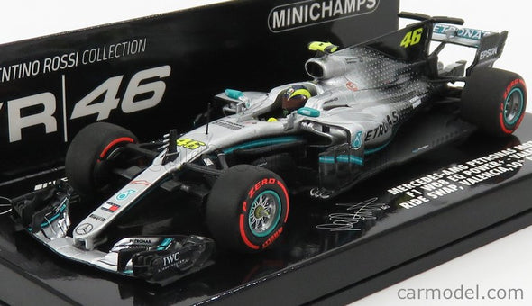 1:12 Minichamps Valentino Rossi Formula 1 F1 W08 Petronas