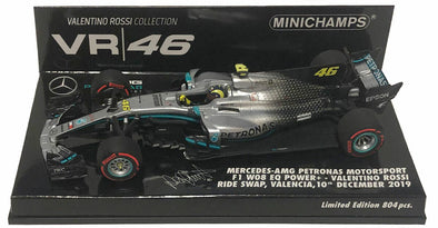 1:12 Minichamps Valentino Rossi Formula 1 F1 W08 Petronas