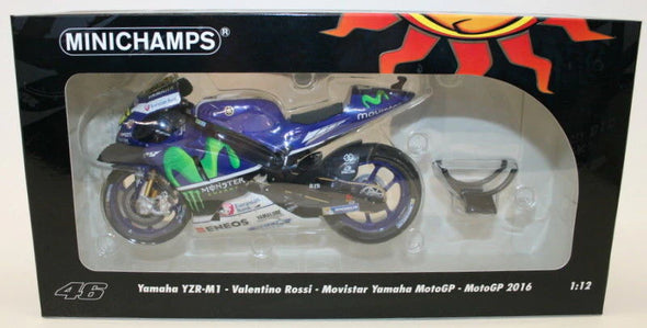 1:18 Minichamps Valentino Rossi Movistar Yamaha MotoGP 2016 Yamaha YZR-M1