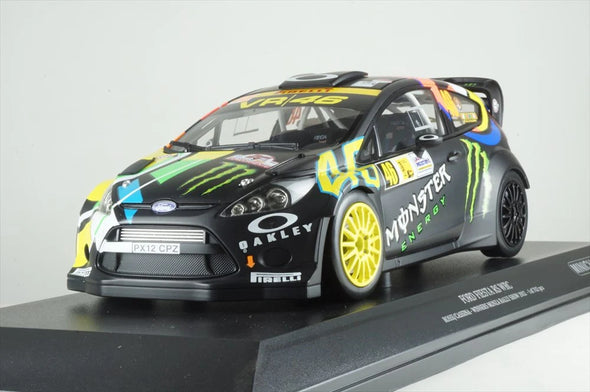 1:18 Minichamps Ford Fiesta RS WRC Rossi/Cassina Winners Monza Rally Show 2012