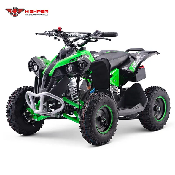 50cc 2 Stroke Air Cooled Hype Mini Quad Bike (4-10 Years) - Green