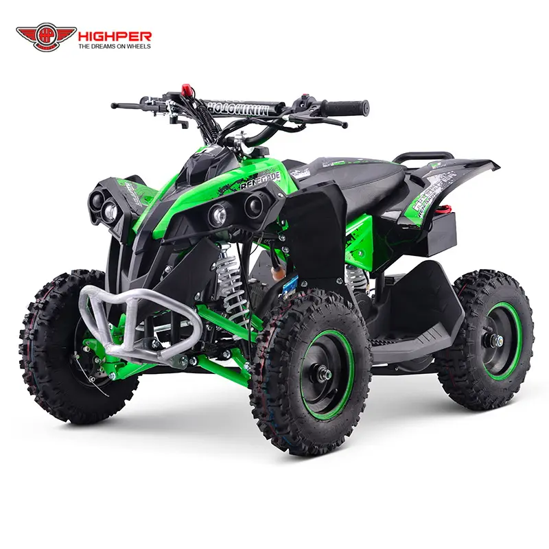 50cc 2 Stroke Air Cooled Hype Mini Quad Bike 4 10 Years Green