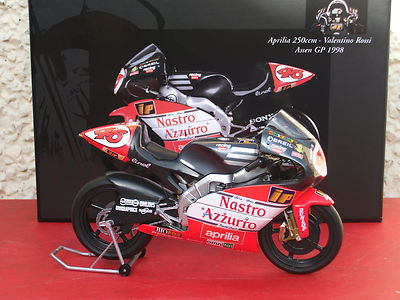 1:12 Minichamps #46 Valentino Rossi Aprilia 250cc Assen GP 1998 - RARE