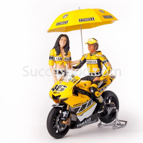 1:12 Minichamps #46 Valentino Rossi Yamaha YZR M1 Gauloises Yamaha Team Valencia 2005