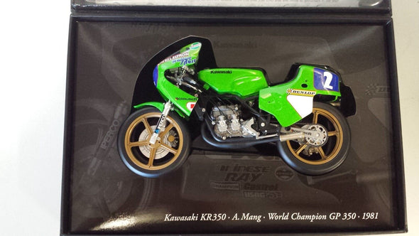 1:12 Minichamps Kawasaki KR350 A.Mang World Champion GP 350 1981
