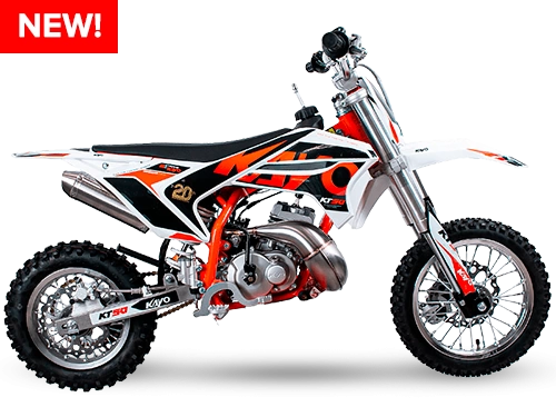 KAYO KT50 Gen 2 50cc 2 Stroke Dirt Bike (Small Wheel)