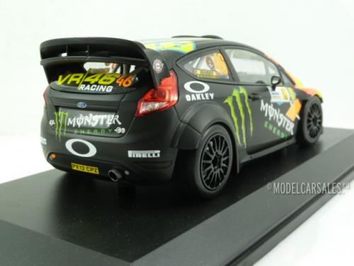 1:18 Minichamps Ford Fiesta RS WRC Rossi/Cassina Winners Monza Rally Show 2012