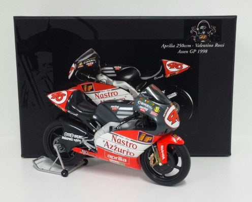 1:12 Minichamps #46 Valentino Rossi Aprilia 250cc Assen GP 1998 - RARE