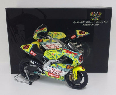 1:12 Minichamps #46 Valentino Rossi Aprilia RSW 250cc Mugello GP 1999
