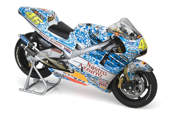 1:12 Minichamps Honda NSR 500 Valentino Rossi Team Nastro Azzurro GP Mugello 2001 - Dirty Version - Rare