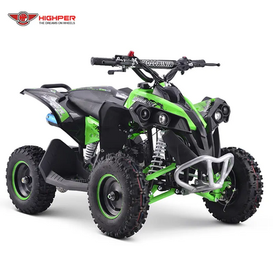 50cc 2 Stroke Air Cooled Hype Mini Quad Bike (4-10 Years) - Green