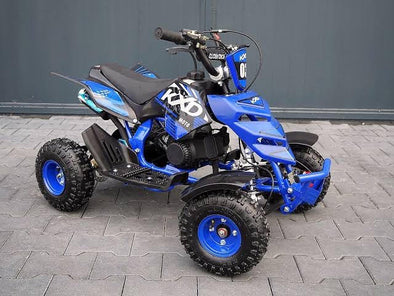 KXD 3HP 50cc Mini Quad (4-10 Years) - Blue