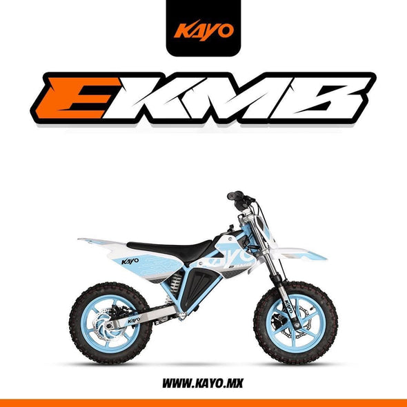 KAYO EKMB 800W 48V Electric Dirt Bike (Ages 5-10 Years) Great for Complexes or Estates (Blue)