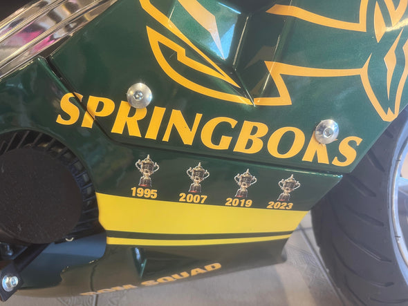 Springbok Rugby Winner 50cc 2 Stroke Pocket Bike (CAG Model)