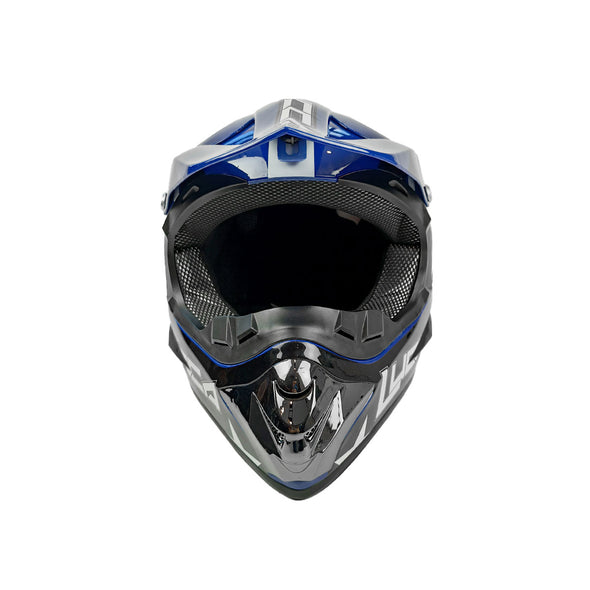 Kids Motocross Helmet - Lucca Blue