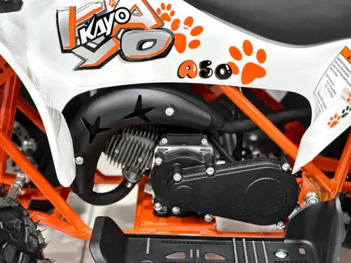 Kayo A50 50cc 2 Stroke 3HP Motor + Gearbox