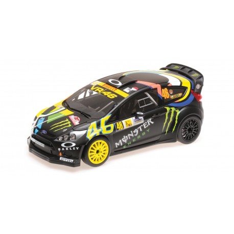 1:18 Minichamps Ford Fiesta RS WRC Rossi/Cassina Winners Monza Rally Show 2012