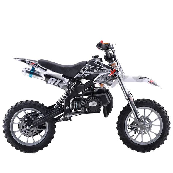 50cc 2 Stroke Hype Model Mini Dirt Bike (4-10 Years) NEW LOOK!