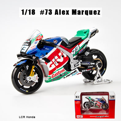 Model Bike 1:18 Maisto #73 Alex Marquez Honda