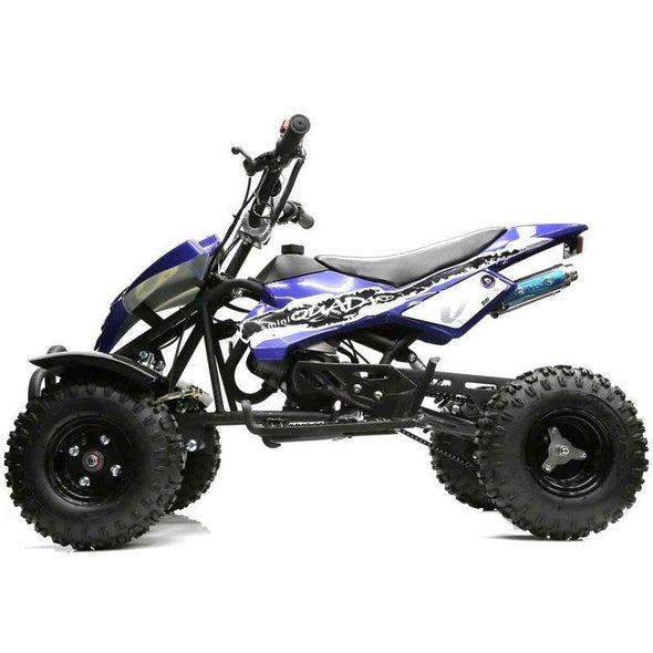 Level Entry 50cc 2 Stroke Air Cooled 3HP Mini Quad - Blue FREE DELIVERY NATION WIDE - Pocketbike SA