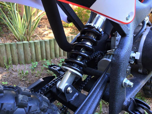 190mm Dirt Bike Rear Adjustable Shock - Pocketbike SA