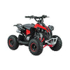 The 110cc 4 Stroke Renegade Quad Bike - Electric Start - Red - Pocketbike SA